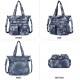 Purses Handbags for Women PU Tote Satchel Bags for Women Pockets Shoulder Bags