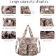 Purses Handbags for Women PU Tote Satchel Bags for Women Pockets Shoulder Bags