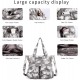 Purses Handbags for Women PU Tote Satchel Bags for Women Pockets Shoulder Bags