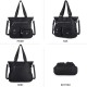 Purses Handbags for Women PU Tote Satchel Bags for Women Pockets Shoulder Bags