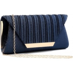 Women Glitter Envelope Evening Clutch Bags Formal Party Purses Wedding Bag Chain Cocktail Prom Bag