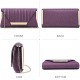 Women Glitter Envelope Evening Clutch Bags Formal Party Purses Wedding Bag Chain Cocktail Prom Bag