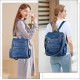 Women Bags Backpack Purse PU Leather Zipper Bags Casual Backpacks Shoulder Bags 