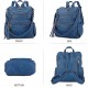 Women Bags Backpack Purse PU Leather Zipper Bags Casual Backpacks Shoulder Bags 