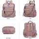 Women Bags Backpack Purse PU Leather Zipper Bags Casual Backpacks Shoulder Bags 