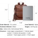 Women Bags Backpack Purse PU Leather Zipper Bags Casual Backpacks Shoulder Bags 