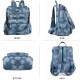 Women Bags Backpack Purse PU Leather Zipper Bags Casual Backpacks Shoulder Bags 