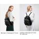 Backpack Purse for Women Soft Vegan Leather Backpack Anti-Theft Shoulder Bags Fashion Stachel Daypacks for Travel