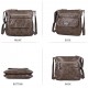 Small Womens Crossbody Bag Leather Shoulder Purse for Women Hobo Bag with Adjustable Shoulder Strap