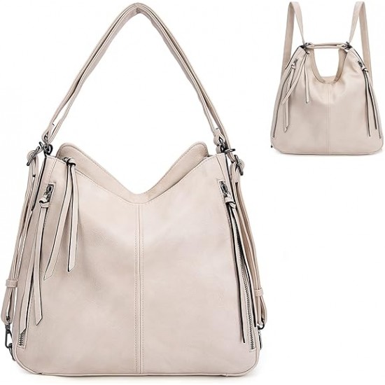 Purses and Handbags Women Tote Shoulder Top Handle Satchel Hobo Bags Fashion Washed Leather Purse