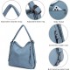 Purses and Handbags Women Tote Shoulder Top Handle Satchel Hobo Bags Fashion Washed Leather Purse