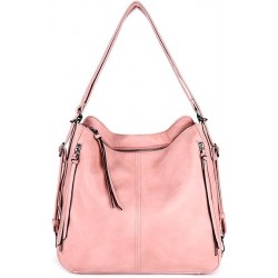 Purses and Handbags Women Tote Shoulder Top Handle Satchel Hobo Bags Fashion Washed Leather Purse