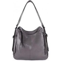  Purses and Handbags Women Tote Shoulder Top Handle Satchel Hobo Bags Fashion Washed Leather Purse