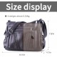  Purses and Handbags Women Tote Shoulder Top Handle Satchel Hobo Bags Fashion Washed Leather Purse