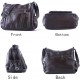  Purses and Handbags Women Tote Shoulder Top Handle Satchel Hobo Bags Fashion Washed Leather Purse