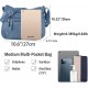  Purses and Handbags Women Tote Shoulder Top Handle Satchel Hobo Bags Fashion Washed Leather Purse