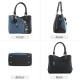 Purses and Handbags for Women Embroidery Top Handle Purse Satchel Ladies Shoulder Bag Messenger Tote Bags Crossbody Bag