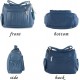  Purses and Handbags Women Tote Shoulder Top Handle Satchel Hobo Bags Fashion Washed Leather Purse