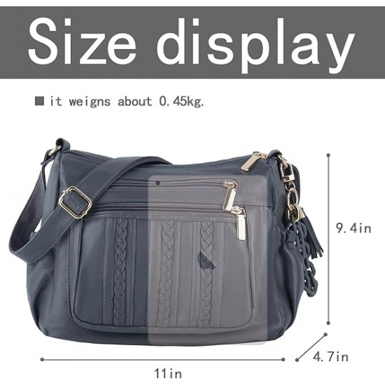  Purses and Handbags Women Tote Shoulder Top Handle Satchel Hobo Bags Fashion Washed Leather Purse