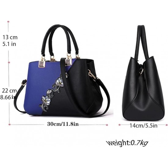  Purses and Handbags Women Tote Shoulder Top Handle Satchel Hobo Bags Fashion Washed Leather Purse