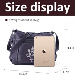  Purses and Handbags Women Tote Shoulder Top Handle Satchel Hobo Bags Fashion Washed Leather Purse