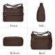 Purses and Handbags Women Tote Shoulder Top Handle Satchel Hobo Bags Fashion Washed Leather Purse