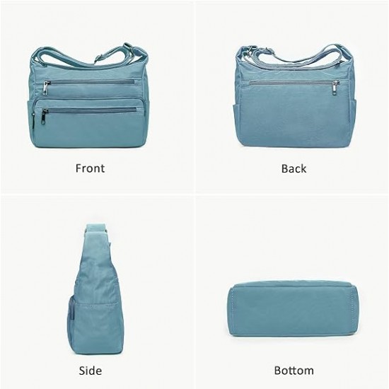 Purses and Handbags Women Tote Shoulder Top Handle Satchel Hobo Bags Fashion Washed Leather Purse