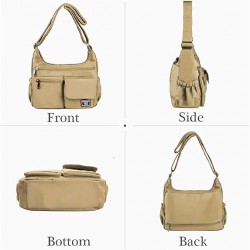 Crossbody Bags for Women RFID Lightweight Travel Shoulder Bag Waterproof Nylon purses and handbags Pocketbook