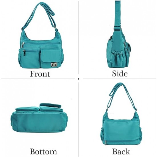 Crossbody Bags for Women RFID Lightweight Travel Shoulder Bag Waterproof Nylon purses and handbags Pocketbook