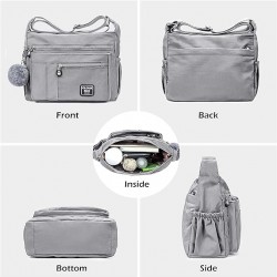 Women Shoulder Handbag RFID Roomy Crossbody Purse Lightweight Pocketbook Ladies Hobo Fashion Tote Top Handle Satchel