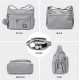 Women Shoulder Handbag RFID Roomy Crossbody Purse Lightweight Pocketbook Ladies Hobo Fashion Tote Top Handle Satchel