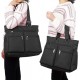 Canvas Tote Bag Waterproof Nylon Multi Pocket Shoulder Bags Laptop Work Bag Teacher Purse and Handbags for Women & Men