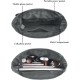 Canvas Tote Bag Waterproof Nylon Multi Pocket Shoulder Bags Laptop Work Bag Teacher Purse and Handbags for Women & Men