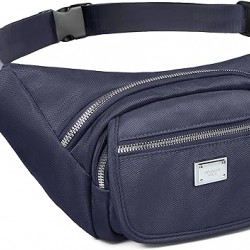 Fanny Packs for Women Men, Fashion Waist Pack Belt Bags for Teens with Multi-Pockets Adjustable Belts, Cute Fanny Pack Bum Bag for Outdoors Workout Traveling Casual