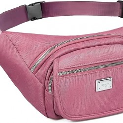 Fanny Packs for Women Men, Fashion Waist Pack Belt Bags for Teens with Multi-Pockets Adjustable Belts, Cute Fanny Pack Bum Bag for Outdoors Workout Traveling Casual