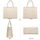 The Tote Bag Crossbody Purses for Women Shoulder Bag Handbags PU Leather Top Handle Bags with zipper