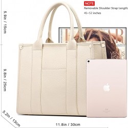 The Tote Bag Crossbody Purses for Women Shoulder Bag Handbags PU Leather Top Handle Bags with zipper