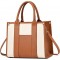 The Tote Bag Crossbody Purses for Women Shoulder Bag Handbags PU Leather Top Handle Bags with zipper