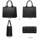 The Tote Bag Crossbody Purses for Women Shoulder Bag Handbags PU Leather Top Handle Bags with zipper