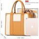 The Tote Bag Crossbody Purses for Women Shoulder Bag Handbags PU Leather Top Handle Bags with zipper