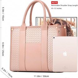 The Tote Bag Crossbody Purses for Women Shoulder Bag Handbags PU Leather Top Handle Bags with zipper