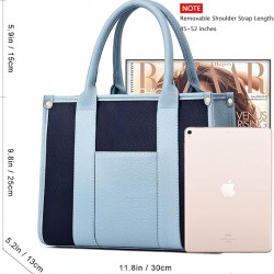 The Tote Bag Crossbody Purses for Women Shoulder Bag Handbags PU Leather Top Handle Bags with zipper