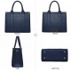 The Tote Bag Crossbody Purses for Women Shoulder Bag Handbags PU Leather Top Handle Bags with zipper