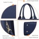 The Tote Bag Crossbody Purses for Women Shoulder Bag Handbags PU Leather Top Handle Bags with zipper