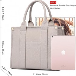 The Tote Bag Crossbody Purses for Women Shoulder Bag Handbags PU Leather Top Handle Bags with zipper