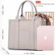 The Tote Bag Crossbody Purses for Women Shoulder Bag Handbags PU Leather Top Handle Bags with zipper