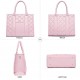 The Tote Bag Crossbody Purses for Women Shoulder Bag Handbags PU Leather Top Handle Bags with zipper