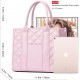 The Tote Bag Crossbody Purses for Women Shoulder Bag Handbags PU Leather Top Handle Bags with zipper