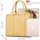 The Tote Bag Crossbody Purses for Women Shoulder Bag Handbags PU Leather Top Handle Bags with zipper