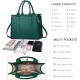 The Tote Bag Crossbody Purses for Women Shoulder Bag Handbags PU Leather Top Handle Bags with zipper